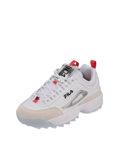 FILA-DISRUPTOR-M (FFW0177-13070)-WHITE-SILVER