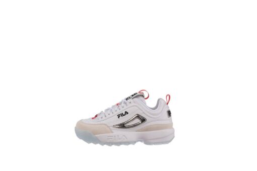 FILA-DISRUPTOR-M (FFW0177-13070)-WHITE-SILVER - Image 2