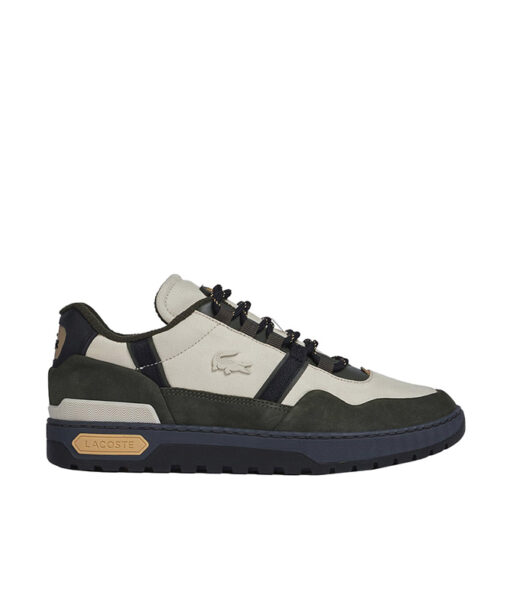 Alternative view of LACOSTE-T-CLIP WNTR 222 2 (744SMA00331Y5)-OFF WHT-DK GRN