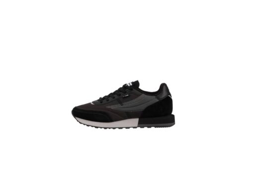 FILA-RETRONIQUE 22 (FFM0034-83172)-BLACK-GRAY-VIOLET - Image 3