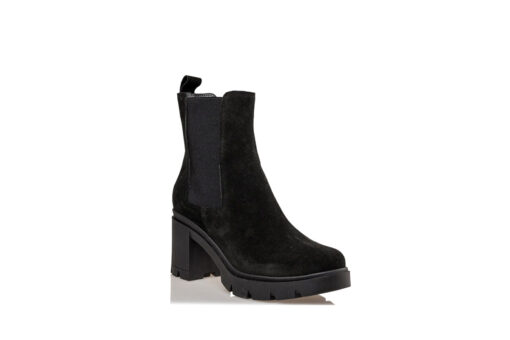 ENVIE SHOES-LEATHER BOOTIES (E02-16192-34)-BLACK
