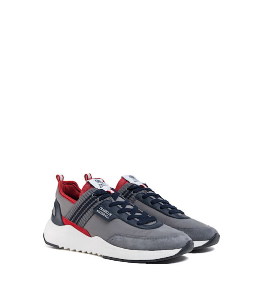 FRANKLIN MARSHALL-ALPHA GRADE (FFIE0043T-3285)-GOLD GRAY-NAVY-RED