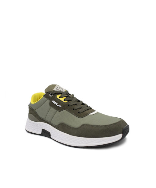 REPLAY-HYBRID URBANE (RS2B0033T-2749)-MIL-GRN-YELLOW