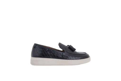 RENATO GARINI (Q540S3172002)-BLACK COW WEAVE LEA - Image 2
