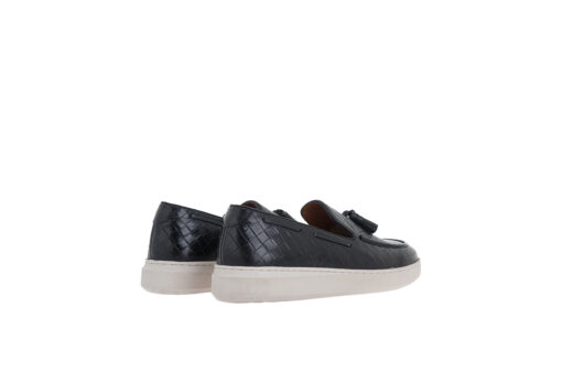 RENATO GARINI (Q540S3172002)-BLACK COW WEAVE LEA - Image 3