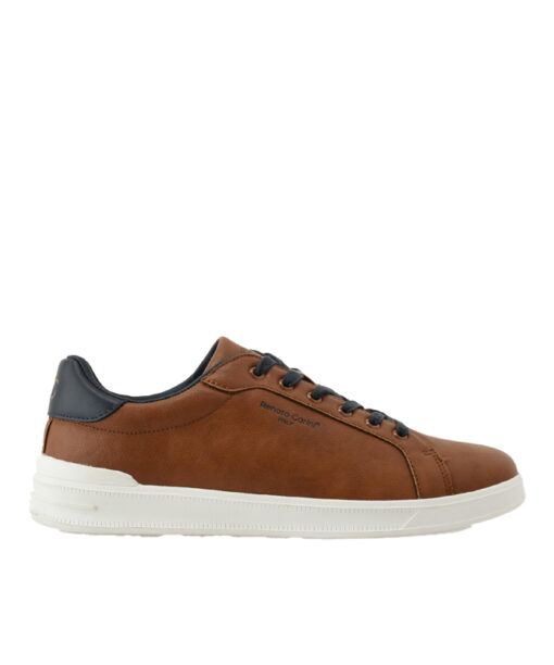 Alternative view of RENATO GARINI-GINO-703 (Q5700371142A)-TAN PERFORATED-NAVY