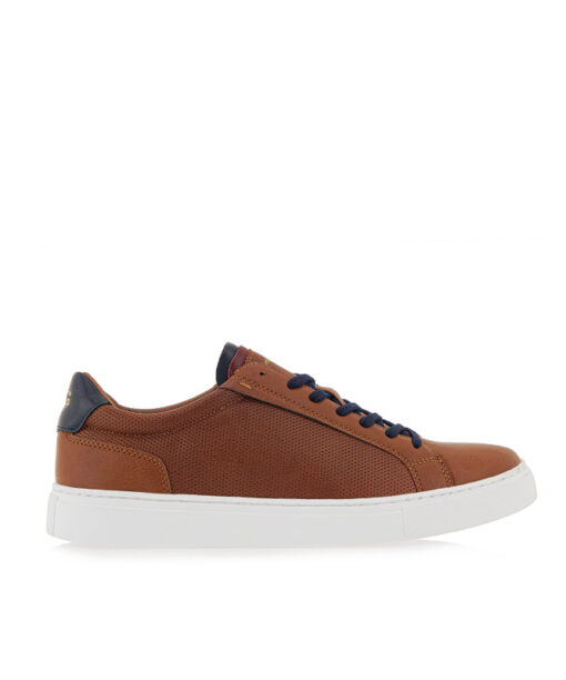 Alternative view of RENATO GARINI-TORINO-2022 (Q5700022142A)-TAN-NAVY-DK RED PERFORATED