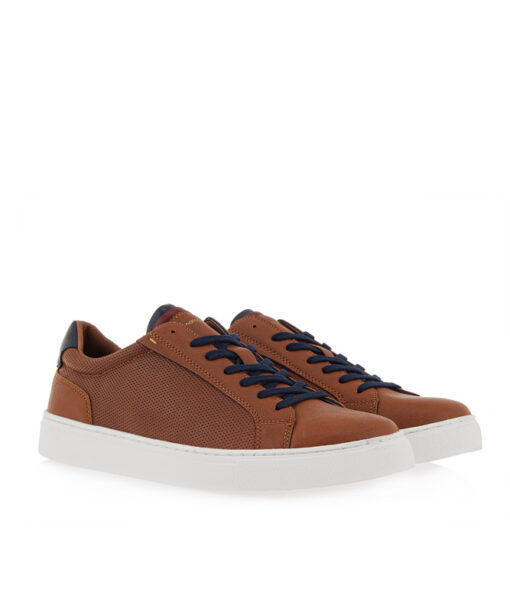 RENATO GARINI-TORINO-2022 (Q5700022142A)-TAN-NAVY-DK RED PERFORATED