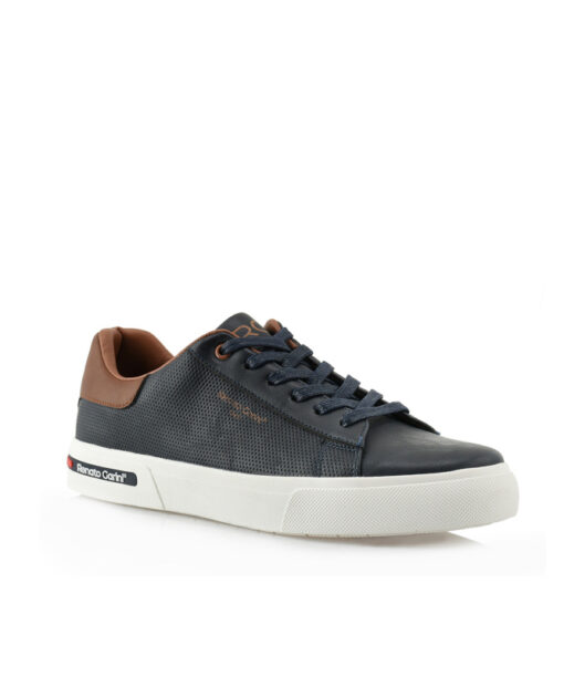RENATO GARINI-ENZO-7017 (Q5700717143A)-NAVY-TAN PERFORATED