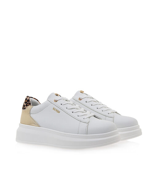 SEVEN (Q119R315238A)-WHITE-LT GOLD-LEOPARD