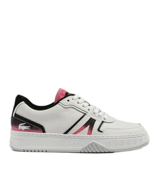 Alternative view of LACOSTE-L001-123-1-SFA (45SFA0031B53)-WHITE-PINK