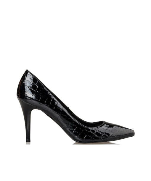Alternative view of ENVIE SHOES (E02-12103-34)-BLACK CROCO