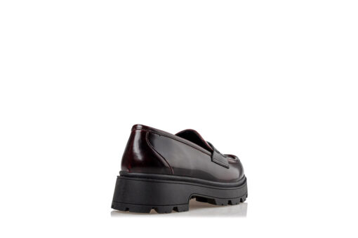 ENVIE SHOES-SHINY LOAFERS (E02-16180-39)-BORDO - Image 3