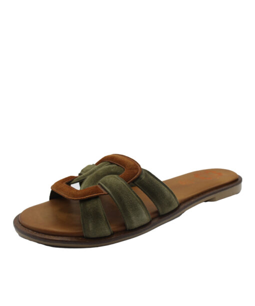 PORRONET (FI2817-061)-CUERO KAKI