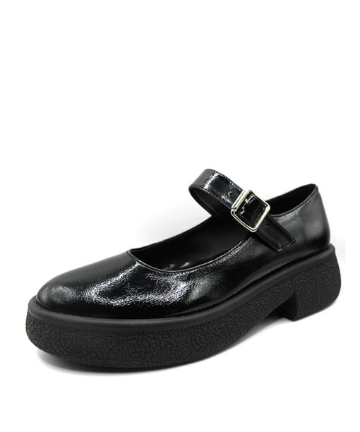 KATIA SHOES (5-Z)-BLACK LOUSTRIN