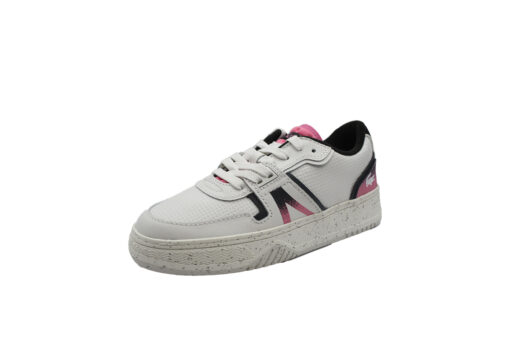 LACOSTE-L001-123-1-SFA (45SFA0031B53)-WHITE-PINK