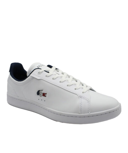 LACOSTE-CARNABY-PRO-TRI (45SMA0114407)-WHT-NVY-RED