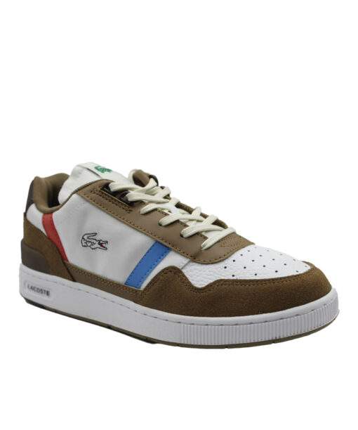 LACOSTE-T-CLIP-123-8-SMA (45SMA0086B18)-BRW-WHT