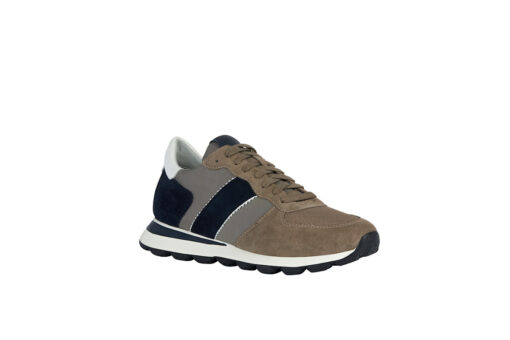 GEOX-U SPHERICA VSERIES (U2612A-02211-C6659)-TAUPE-NAVY