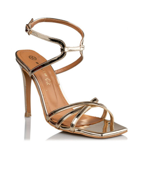 ENVIE-SHOES-STILETTO SANDALS (E02-17080-45)-PLATINA