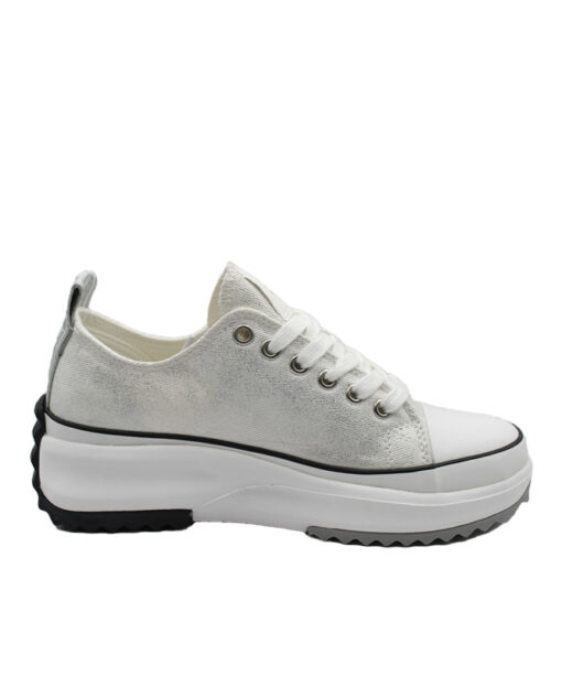 Alternative view of REPLAY-AQUA LOW (RV1H0016T-0081)-WHITE-SILVER