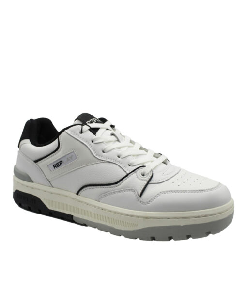REPLAY-GEMINI ACTION (RZ4S0001L-0062)-WHITE-BLACK