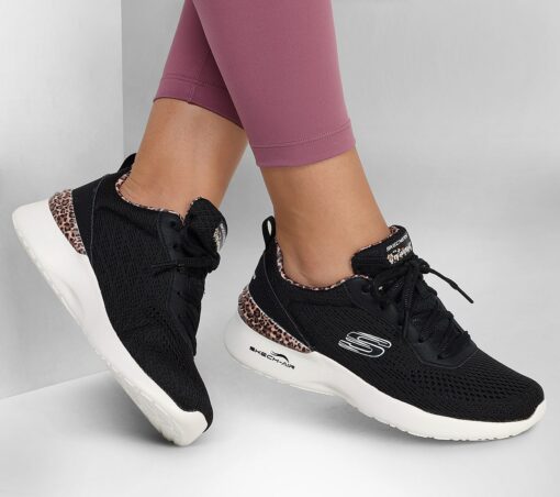 SKECHERS-AIR-DYNAMIGHT-WILD-LEAD (149752)-BKW - Image 3
