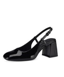 Tamaris (29601-20-018)-BLACK-PANTENT