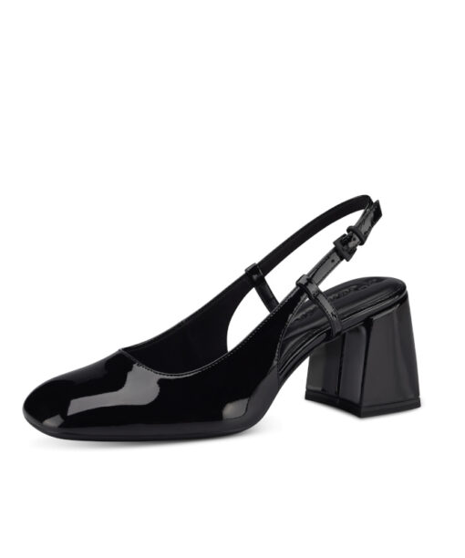 Tamaris (29601-20-018)-BLACK-PANTENT