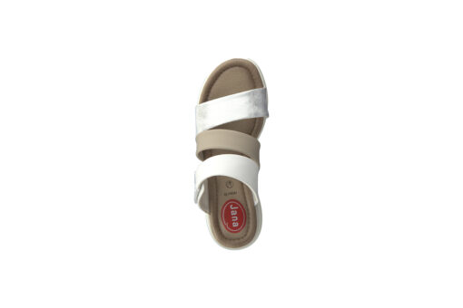 JANA SHOES (27267-20-191)-WHITE-SILVER - Image 4