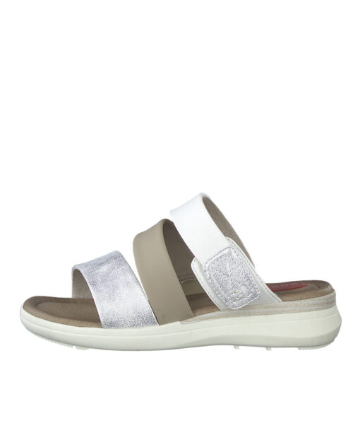 Alternative view of JANA SHOES (27267-20-191)-WHITE-SILVER