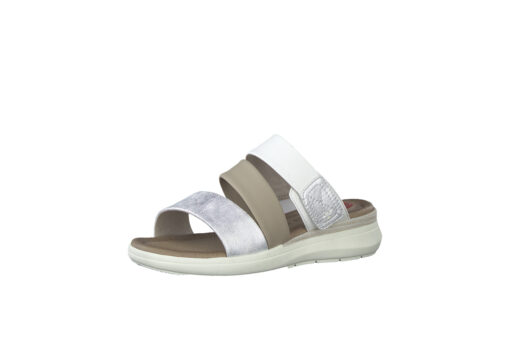 JANA SHOES (27267-20-191)-WHITE-SILVER