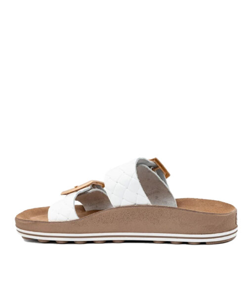 Alternative view of FANTASY SANDALS-TAYLOR (S331)-WHITE SOFTY