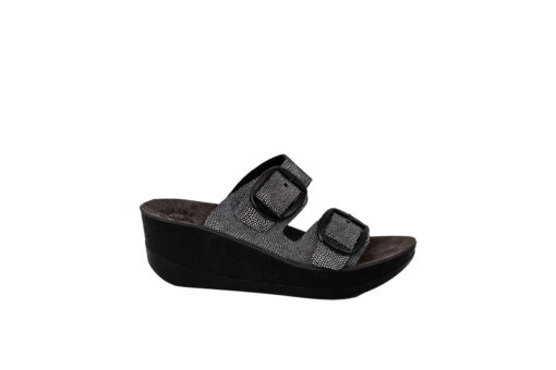 FANTASY SANDALS-HELENA-(5017)-BLACK-DALMATIAN