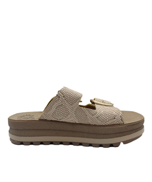 Alternative view of FANTASY SANDALS-GOGO-(113)-ROSEGOLD-LIZARD