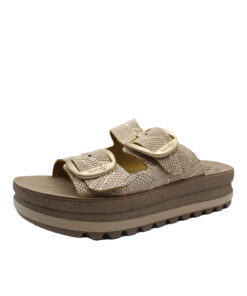 FANTASY SANDALS-GOGO-(113)-ROSEGOLD-LIZARD