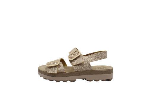 FANTASY SANDALS-CARMEN-(9038)-ROSEGOLD-LIZARD - Image 3