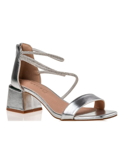 ENVIE SHOES-(E37-17314)-SILVER