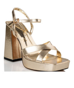 ENVIE SHOES-(E45-17153)-GOLD