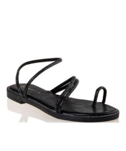 ENVIE SHOES-FLAT SANDALS (E96-17327-34)-BLACK