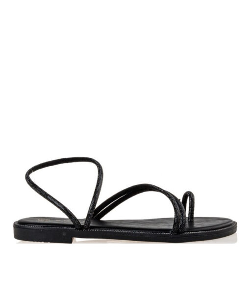 Alternative view of ENVIE SHOES-FLAT SANDALS (E96-17327-34)-BLACK