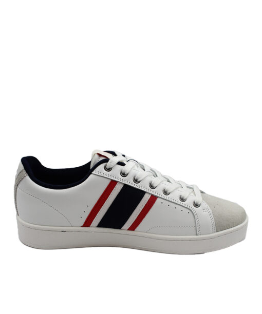 Alternative view of FRANKLIN MARSHALL-SIGMA-FLAG (FHIG0025L-0218)-WHITE-NAVY-RED