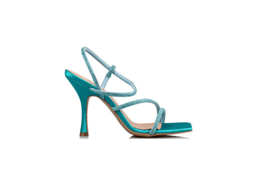 ENVIE SHOES-CRYSTAL EMBELLISHED SANDALS (E02-17051-65)-PETROL - Image 2