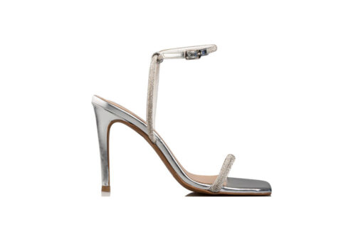 ENVIE SHOES-CRYSTAL EMBELLISHED SANDALS (E02-17071-21)-SILVER - Image 2