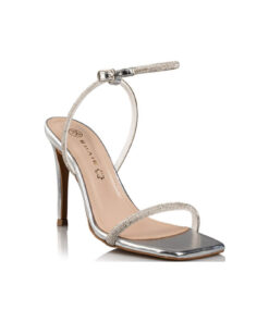 ENVIE SHOES-CRYSTAL EMBELLISHED SANDALS (E02-17071-21)-SILVER