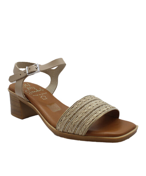 Oh My Sandals (5171-11827)-TAUPE COMBI