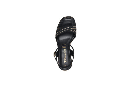 Tamaris-(28034-30-046)-BLACK-BEIGE - Image 4