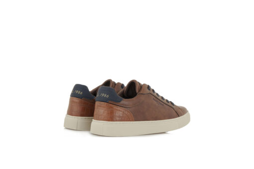 RENATO GARINI TORINO-909 (R5700909161X)-TAN-NAVY-TAN CROCO-BEIZE OUTSOLE - Image 2