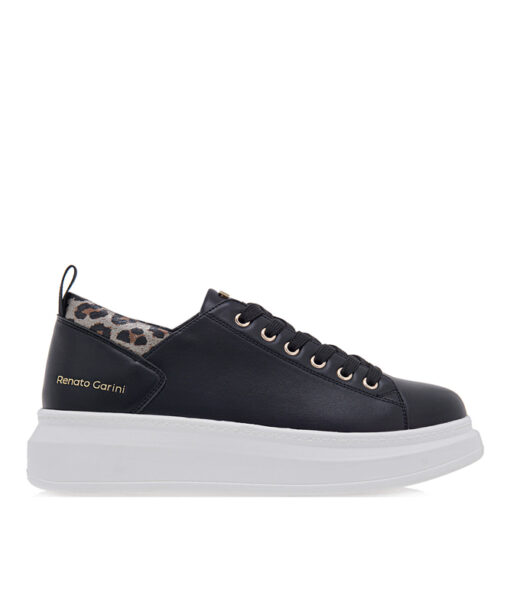 Alternative view of RENATO GARINI (R119R1052N12)-BLACK-METALLIC-LEOPAR
