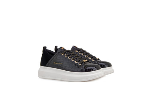 RENATO GARINI (R119R016275H)-BLACK PATENT CROCO